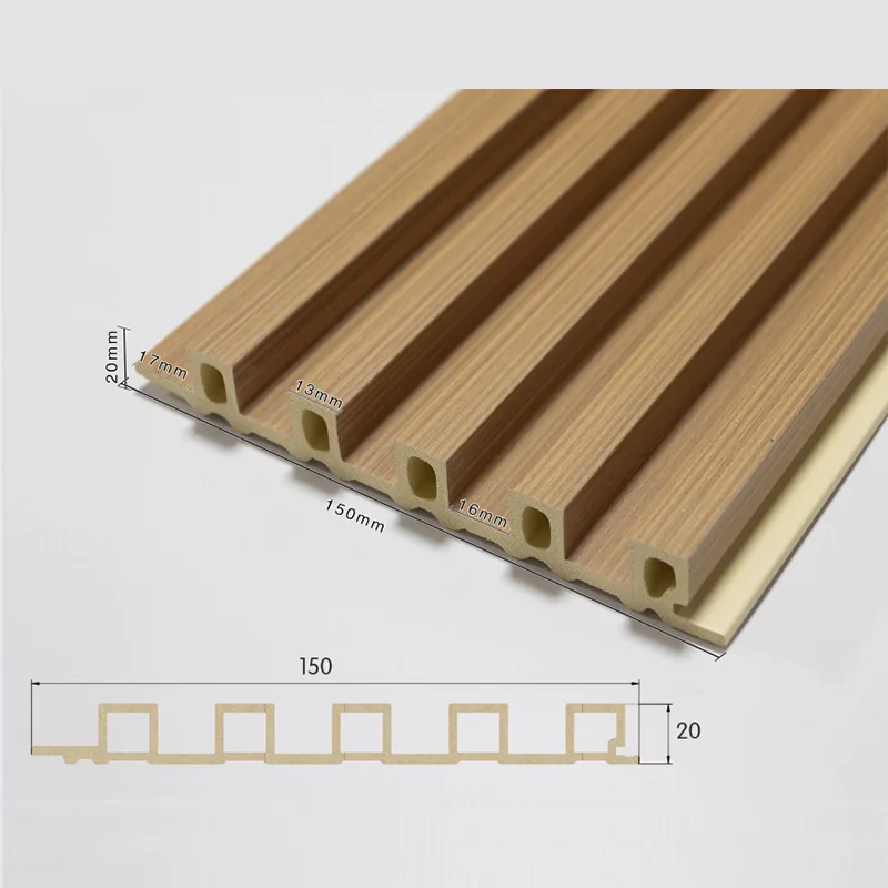 139 Ihålig räfflad panel med 5 rutnät