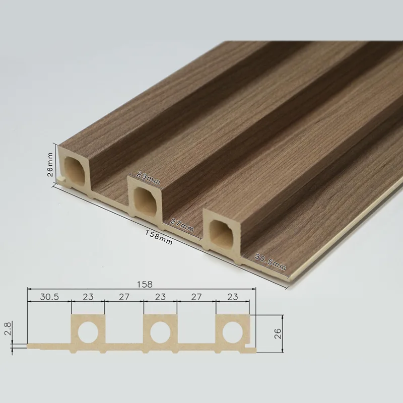 150 Ihålig 3-Grid räfflad panel