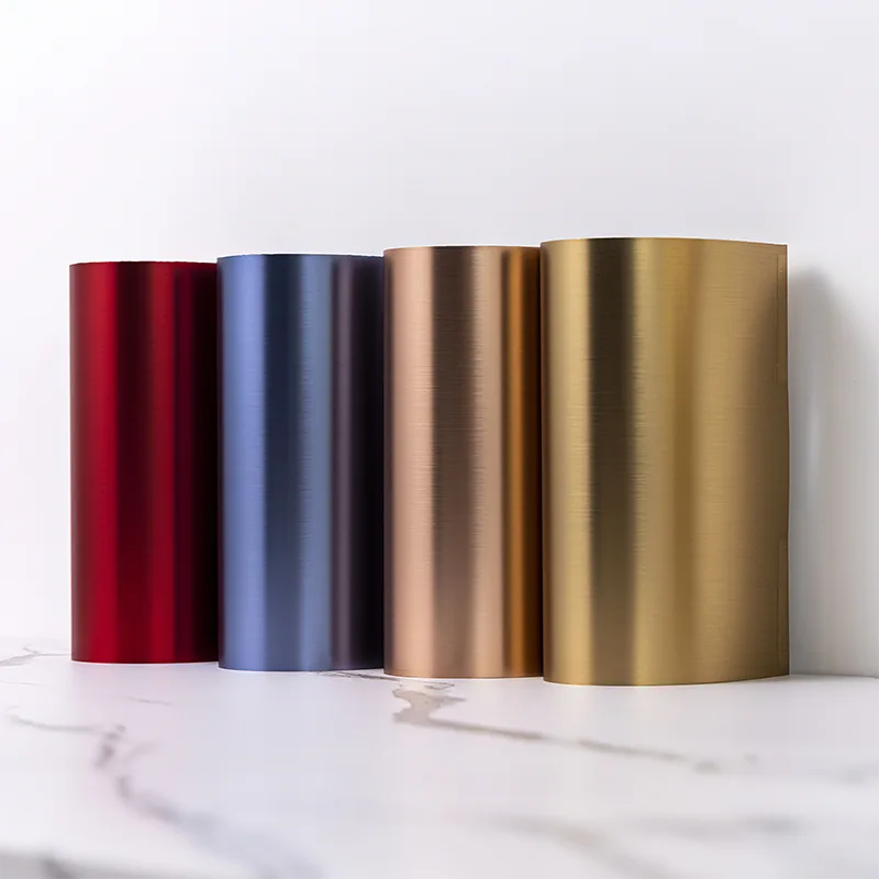 PET Metal Texture Solid Bamboo Fiber Väggpanel